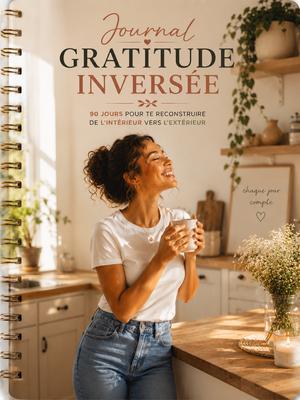 Journal Gratitude Inversée PDF | 90 Jours Reconstruction Émotionnelle
